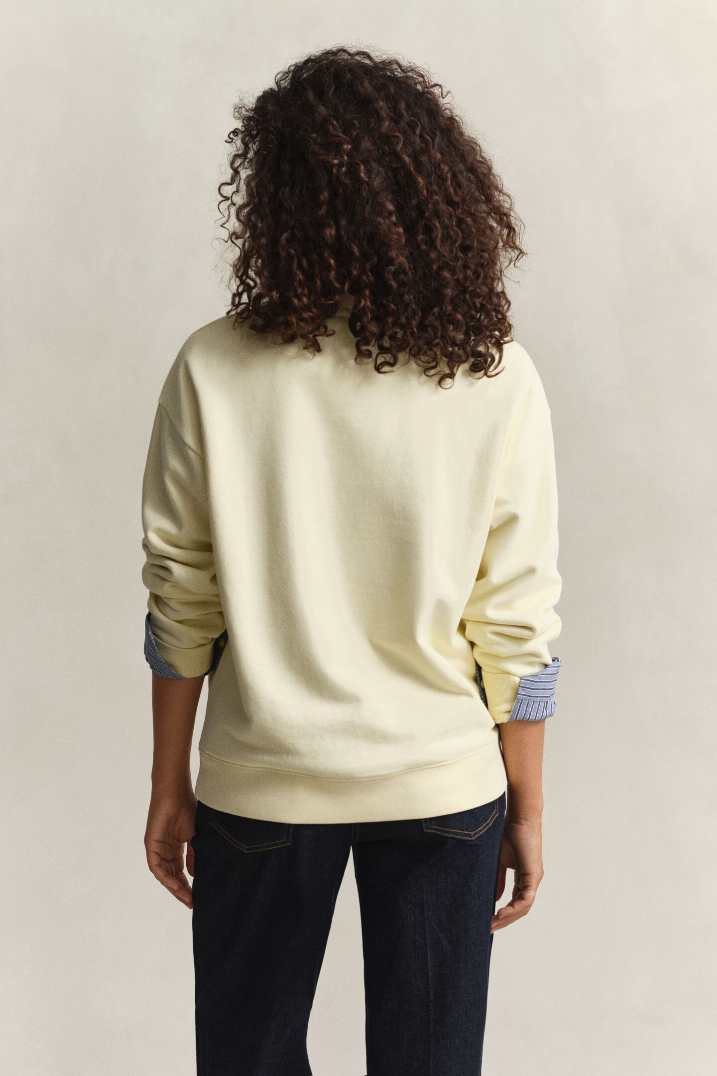 Graphic sweatshirt med crewneck