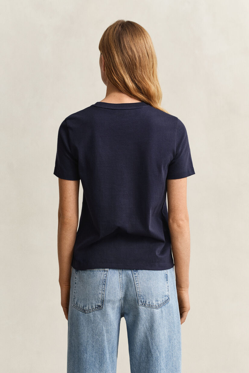 T-shirt med rebgrafik