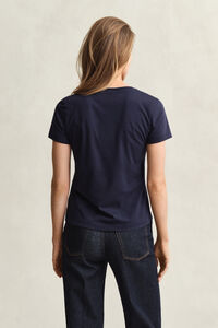 Shield T-shirt med V-hals