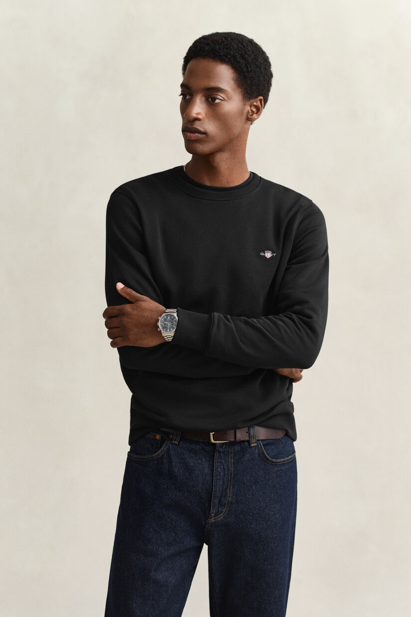 Shield sweatshirt med crewneck
