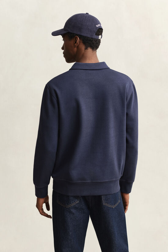 Ponte Di Roma sweatshirt med halv lynl&aring;s