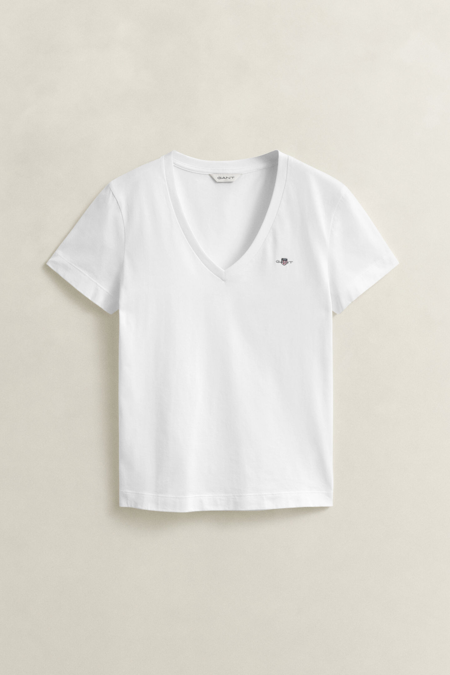 Shield T-shirt med V-hals