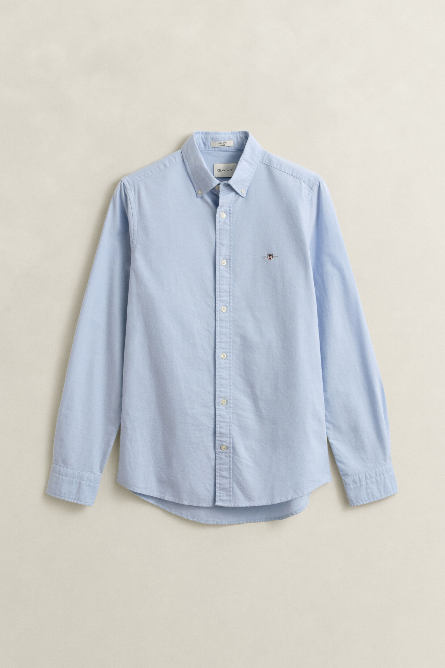 Slim fit klassisk Oxford-skjorte