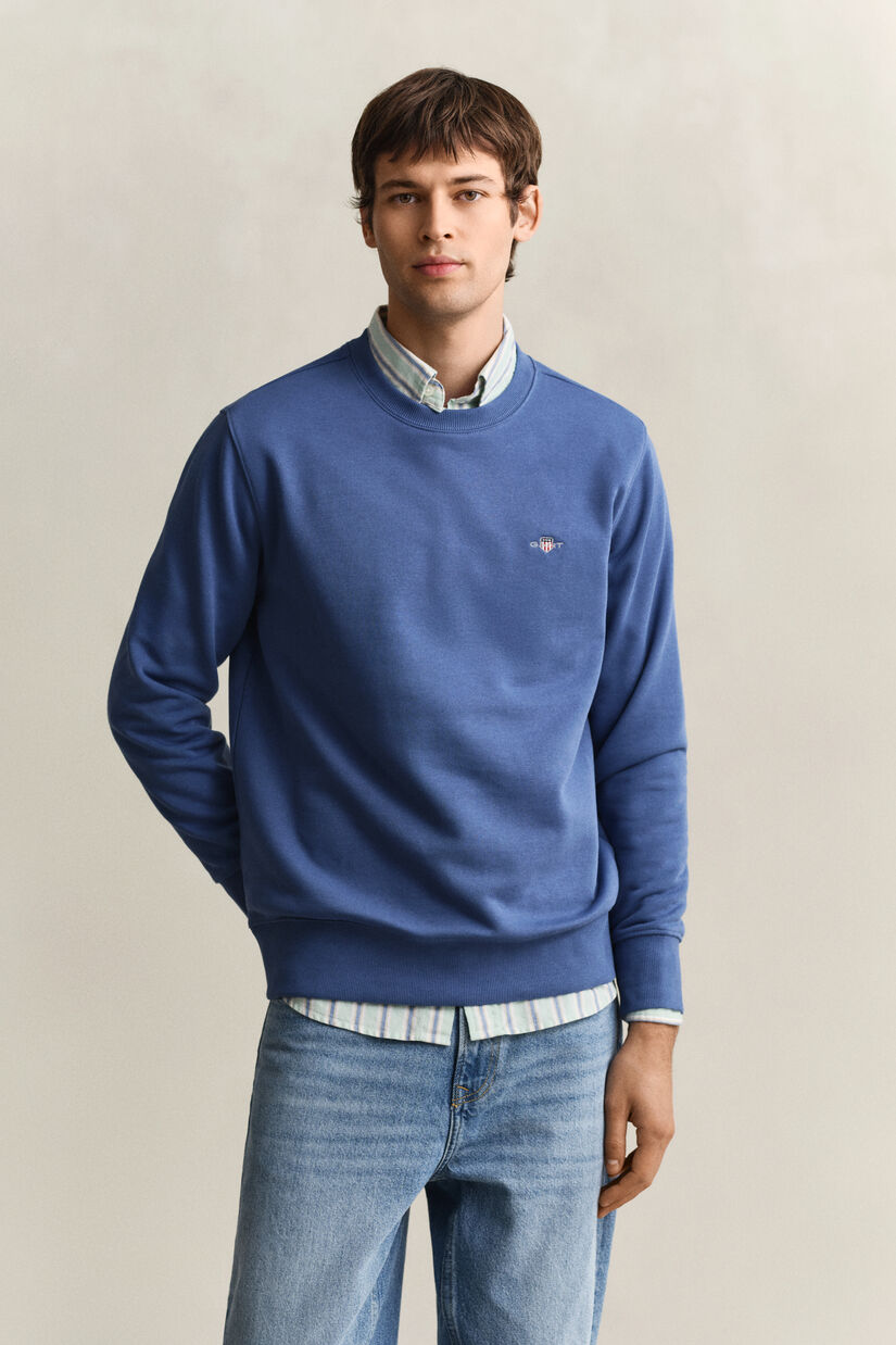 Shield sweatshirt med crewneck