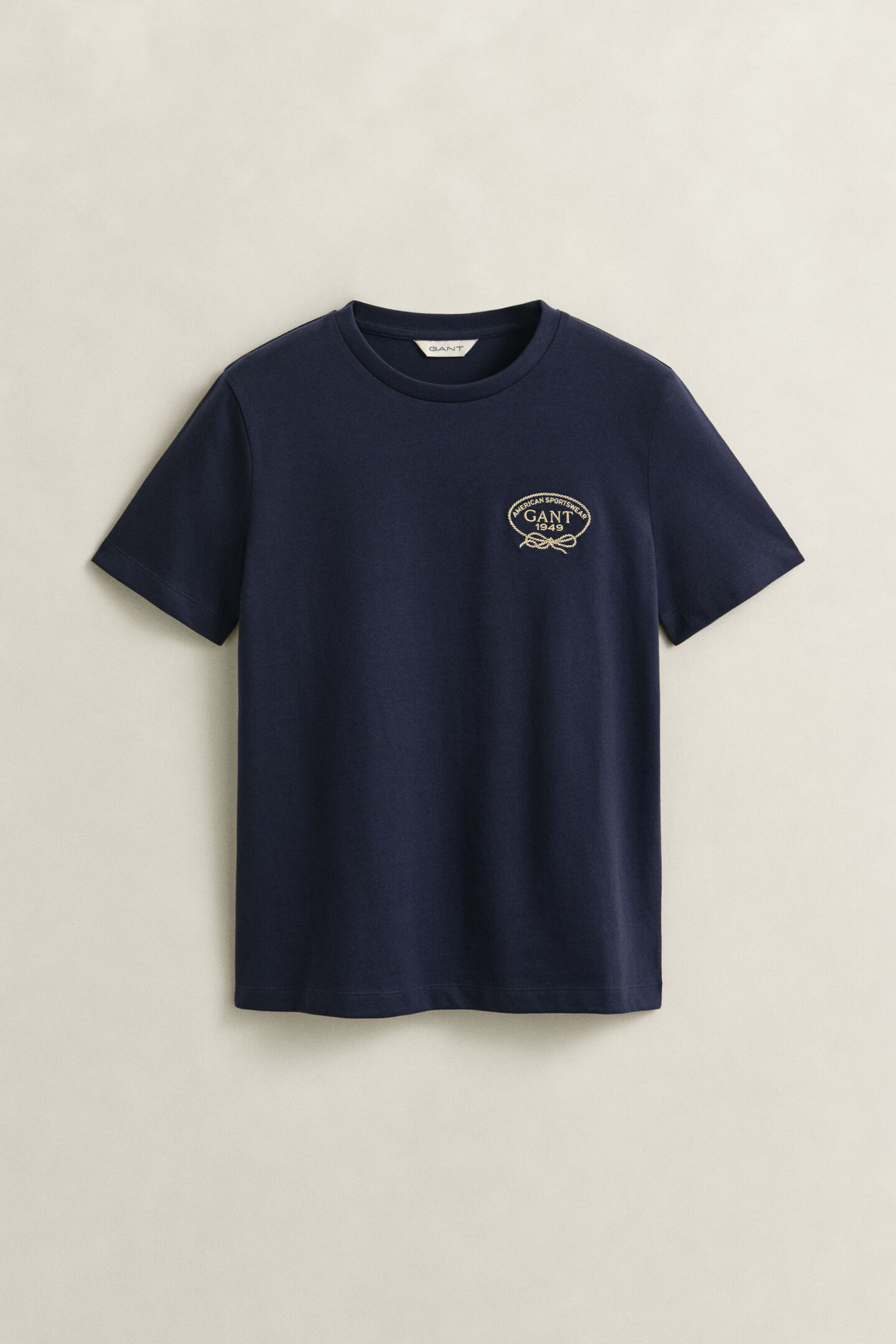 T-shirt med rebgrafik
