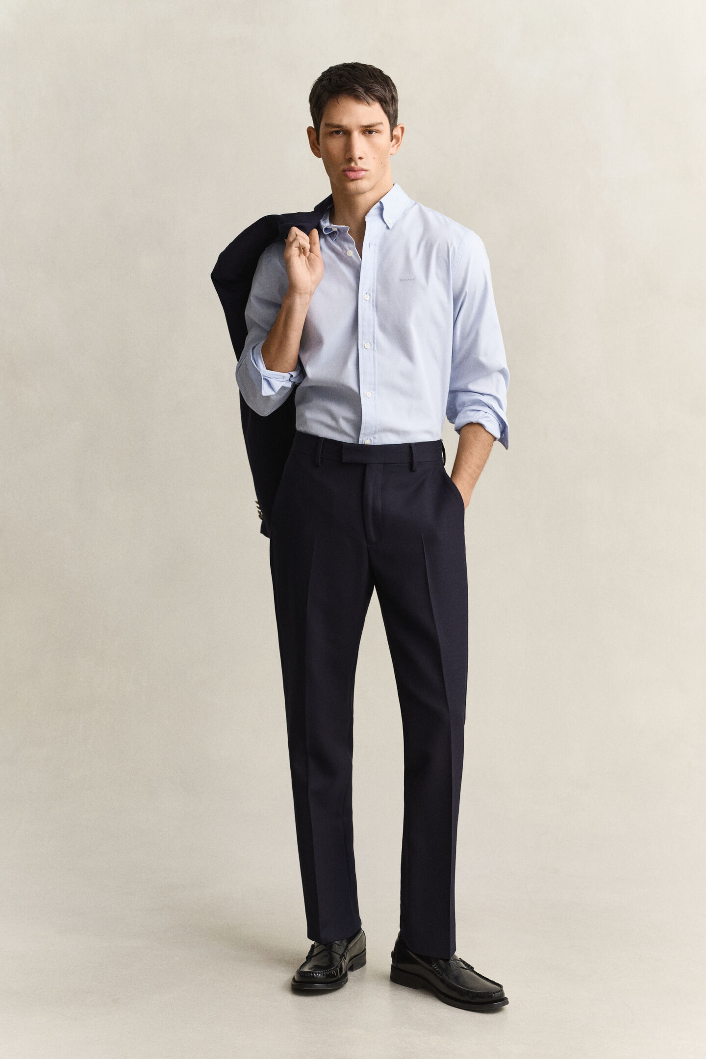 Regular fit pinpoint Oxford-skjorte