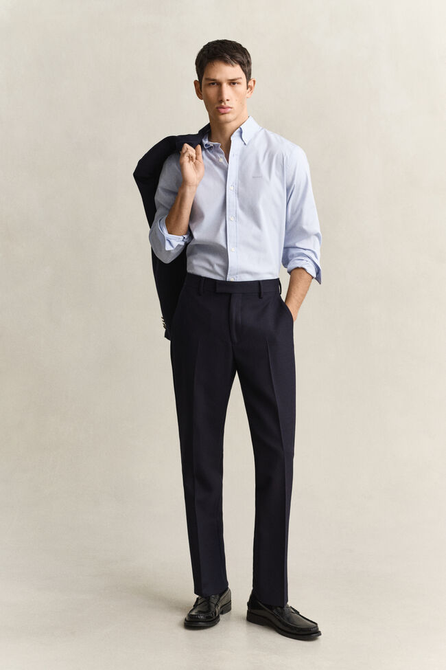 Regular fit pinpoint Oxford-skjorte