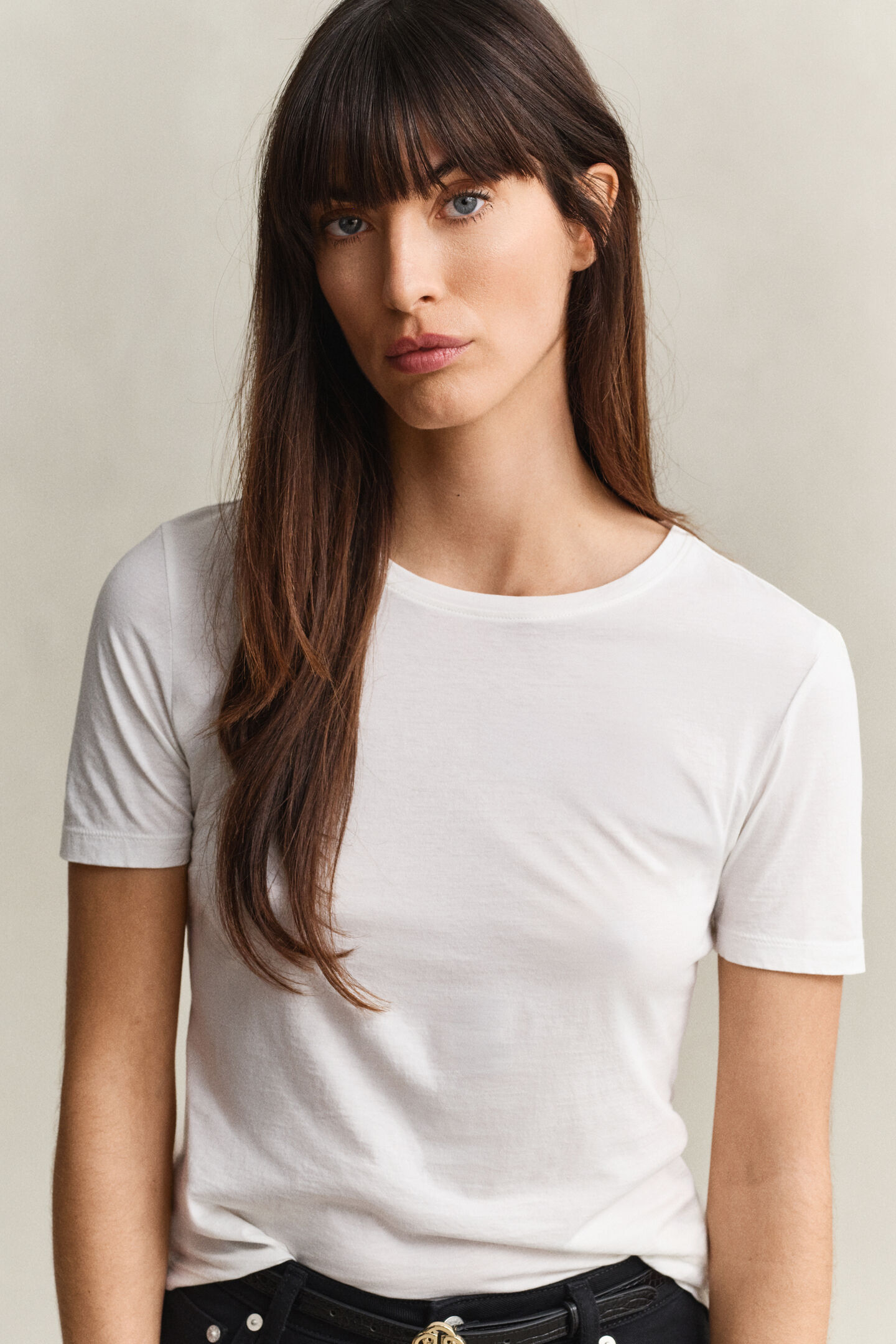 T-shirt i let bomuld