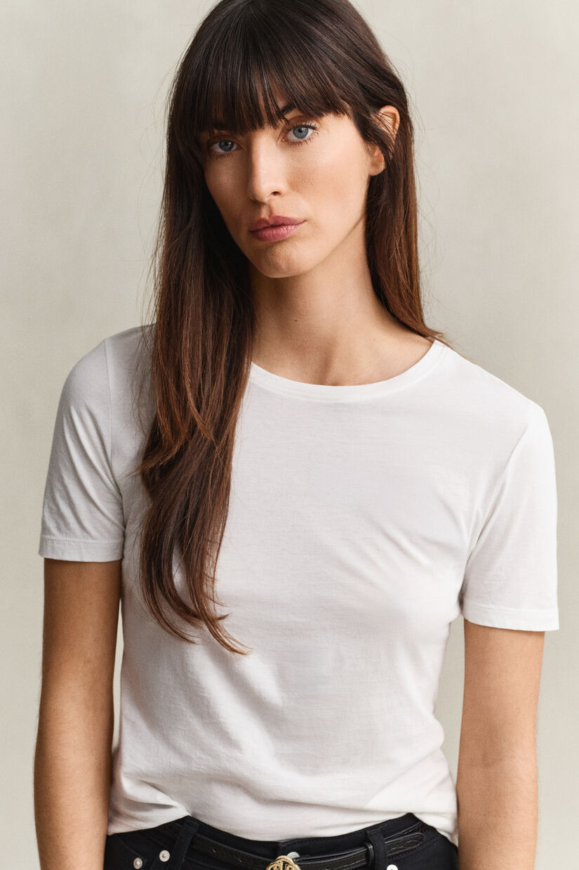 T-shirt i let bomuld