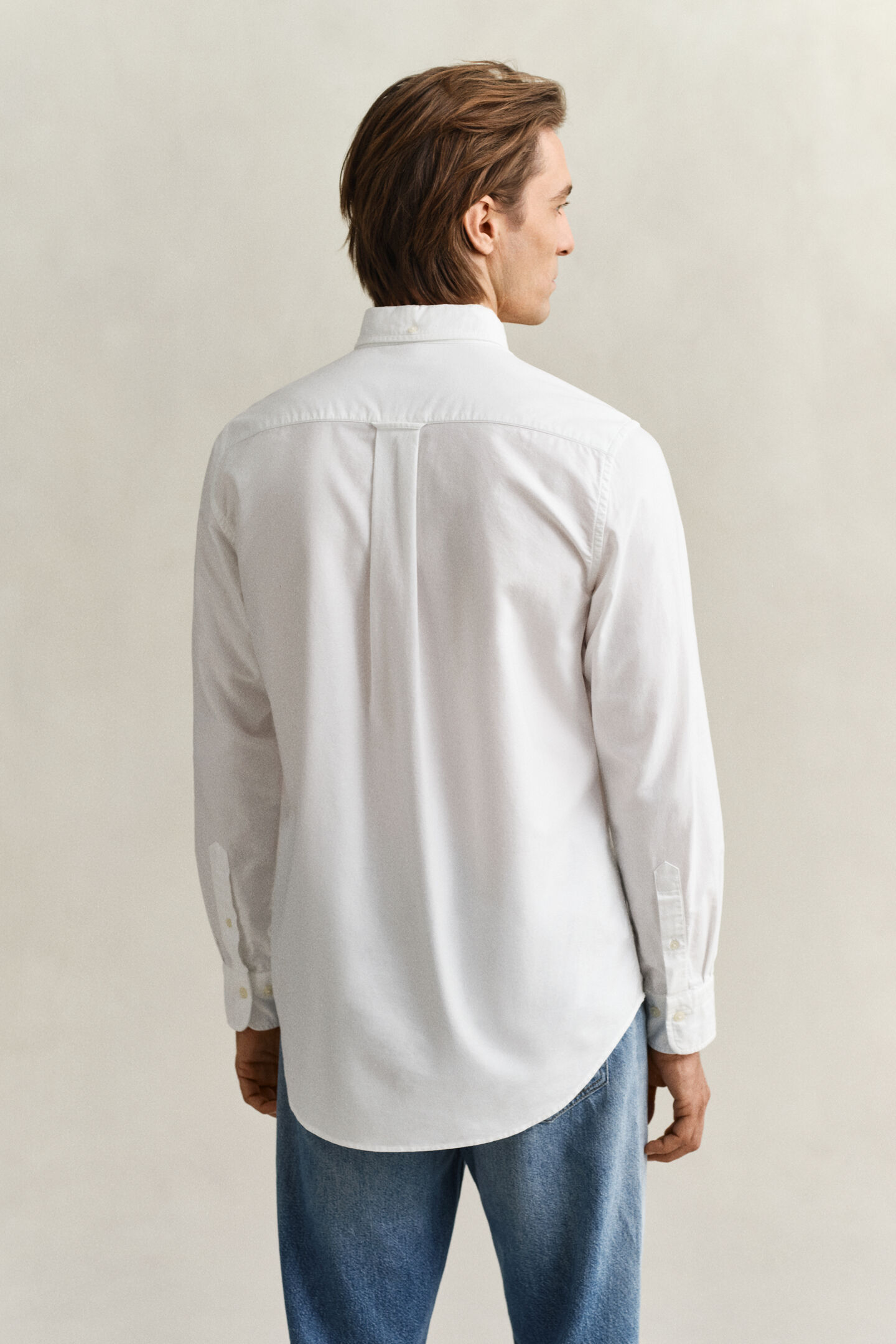 Regular fit klassisk Oxford-skjorte