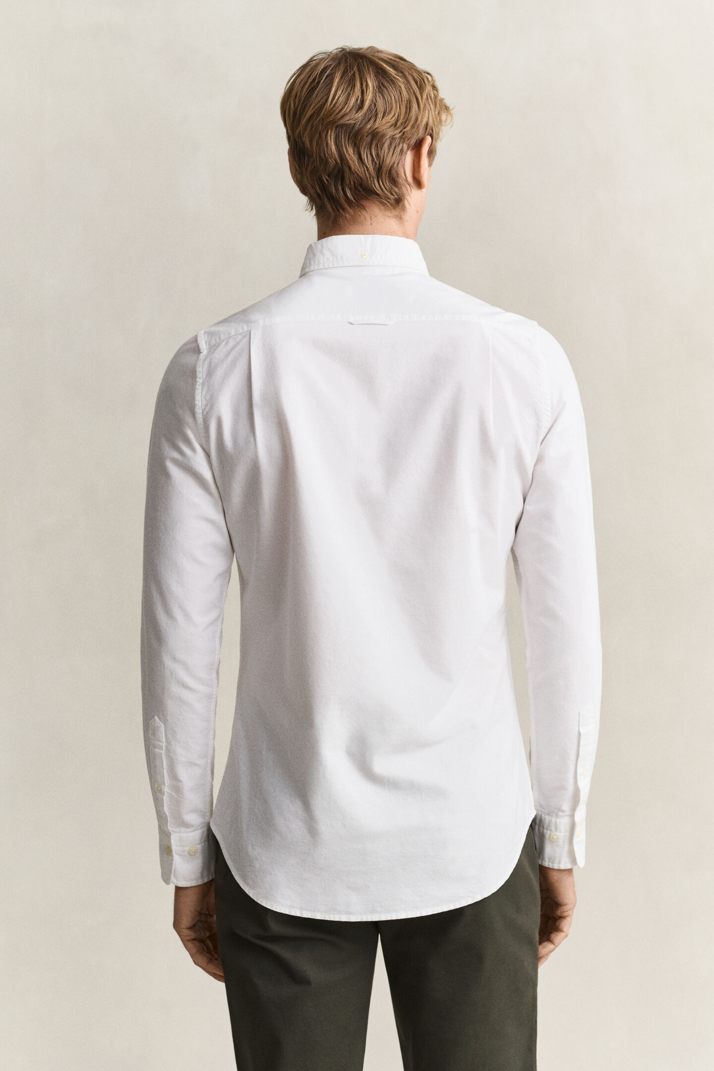 Slim fit klassisk Oxford-skjorte