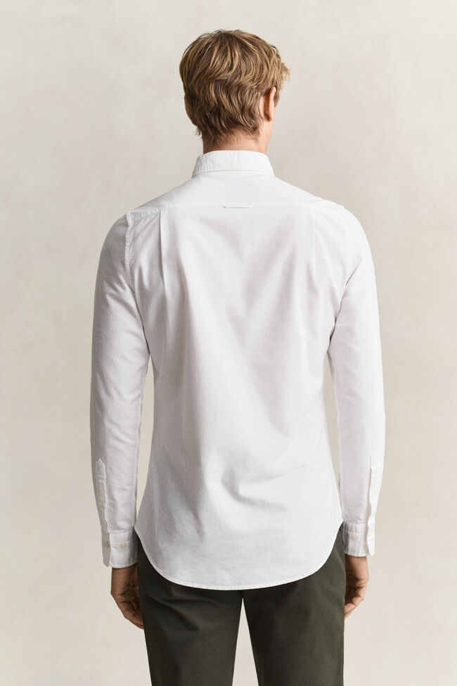 Slim fit klassisk Oxford-skjorte