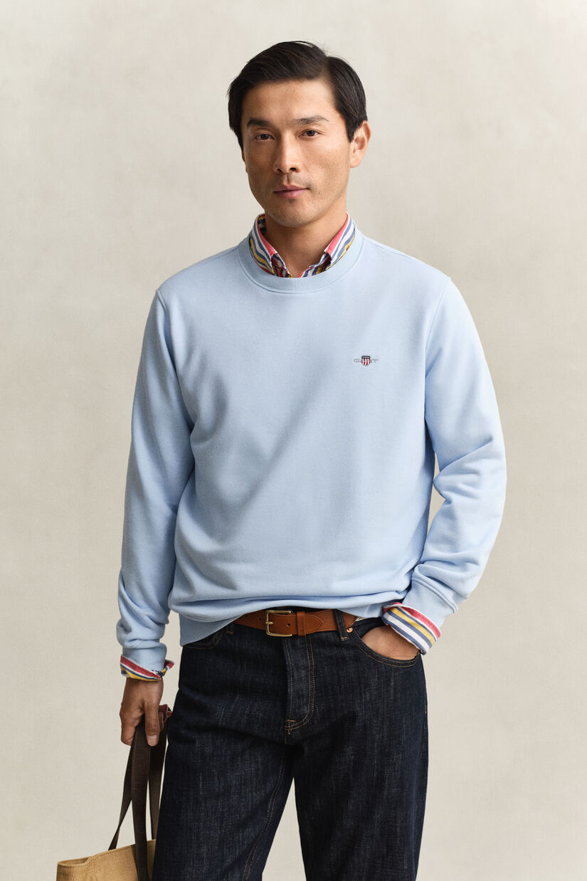 Shield sweatshirt med crewneck