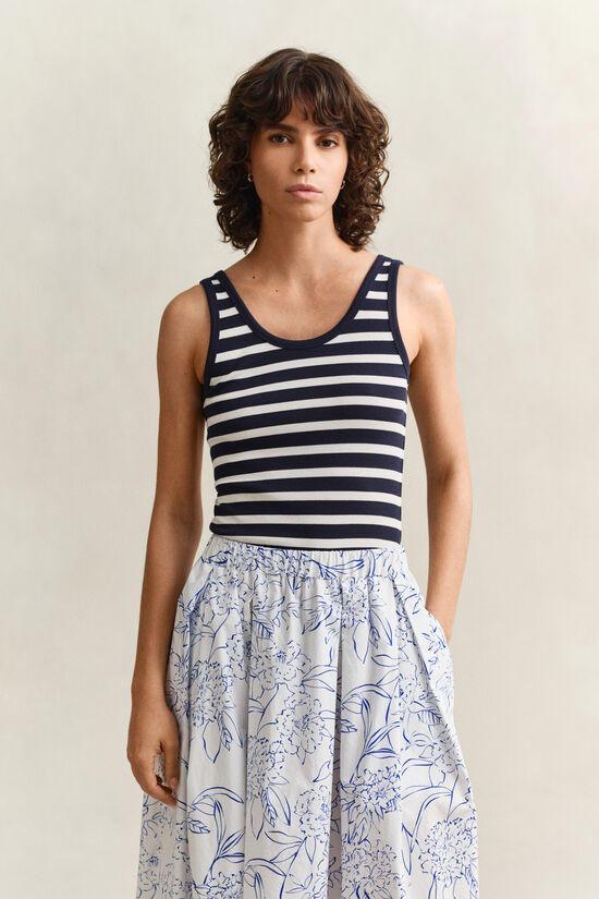Stribet tanktop