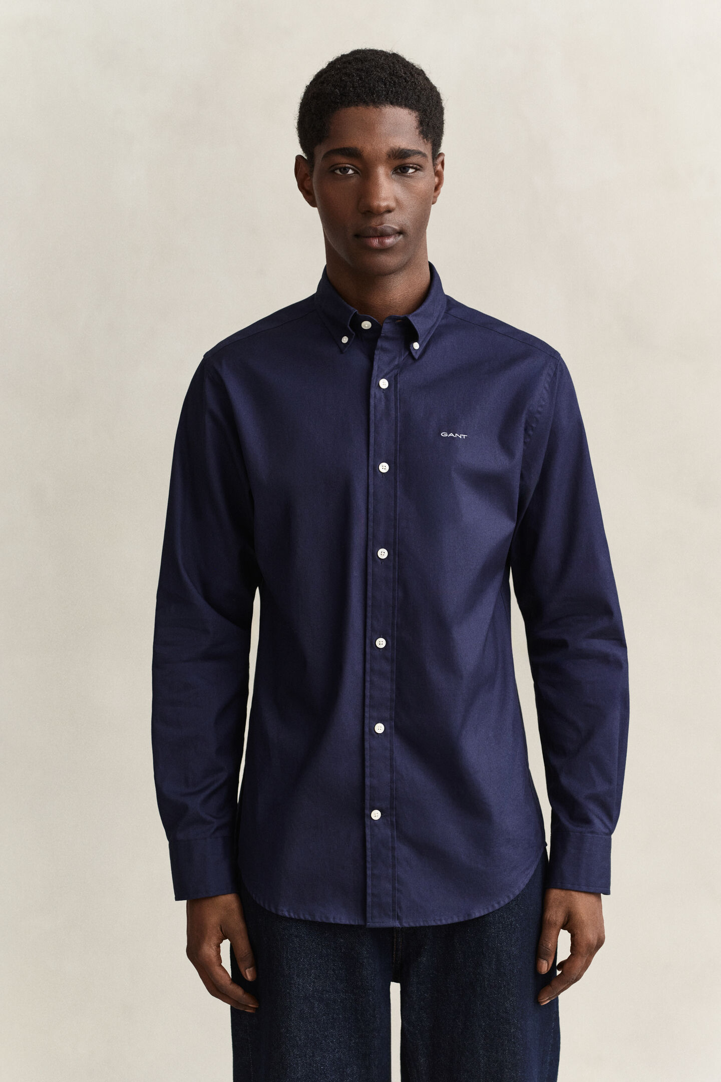 Regular fit pinpoint Oxford-skjorte