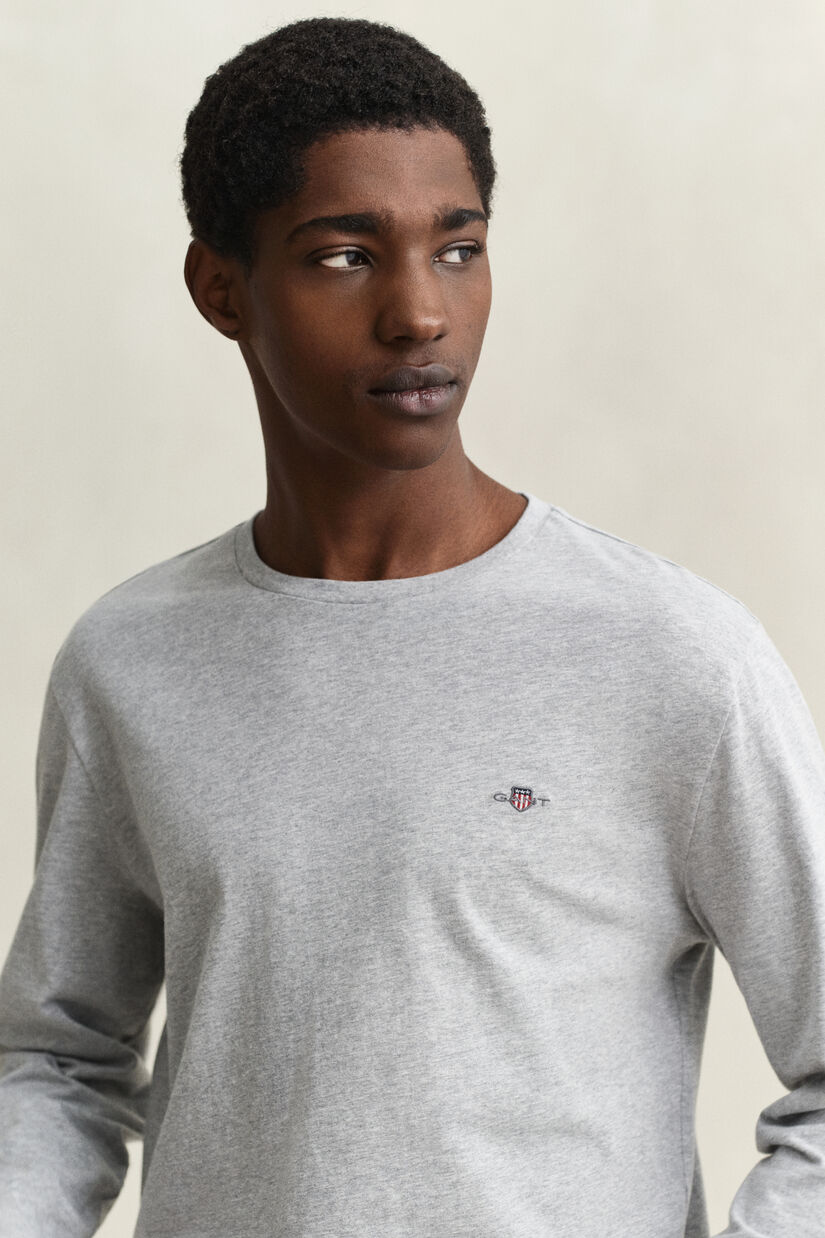 Shield T-shirt med lange &aelig;rmer