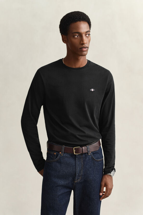 Shield T-shirt med lange &aelig;rmer