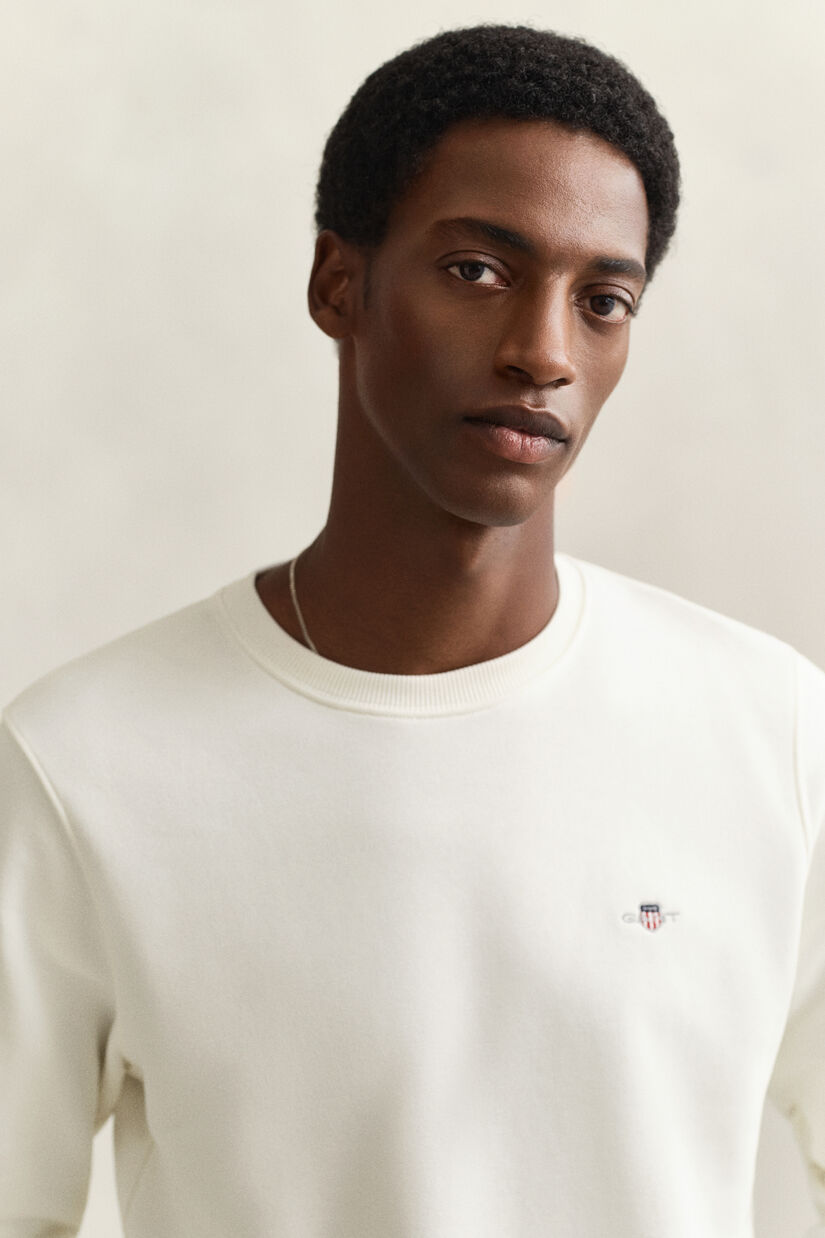 Shield sweatshirt med crewneck
