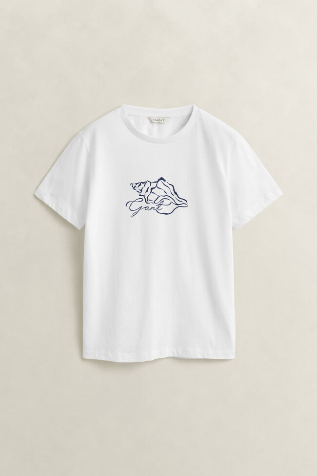 T-shirt med grafisk tryk