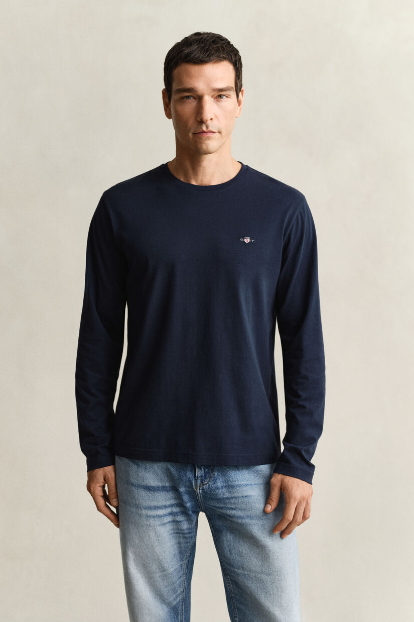 Shield T-shirt med lange &aelig;rmer