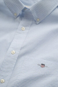 Gingham klassisk poplin-skjorte