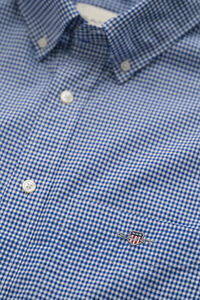 Gingham klassisk poplin-skjorte