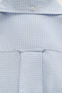 Gingham klassisk poplin-skjorte