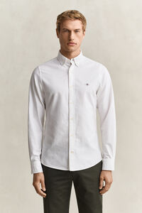 Slim fit klassisk Oxford-skjorte