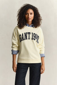 Graphic sweatshirt med crewneck