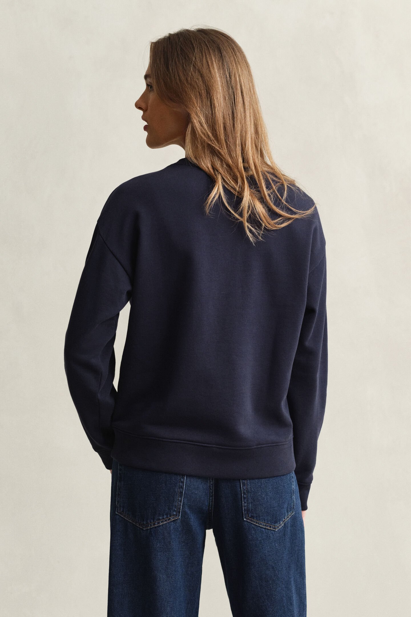 Graphic sweatshirt med crewneck