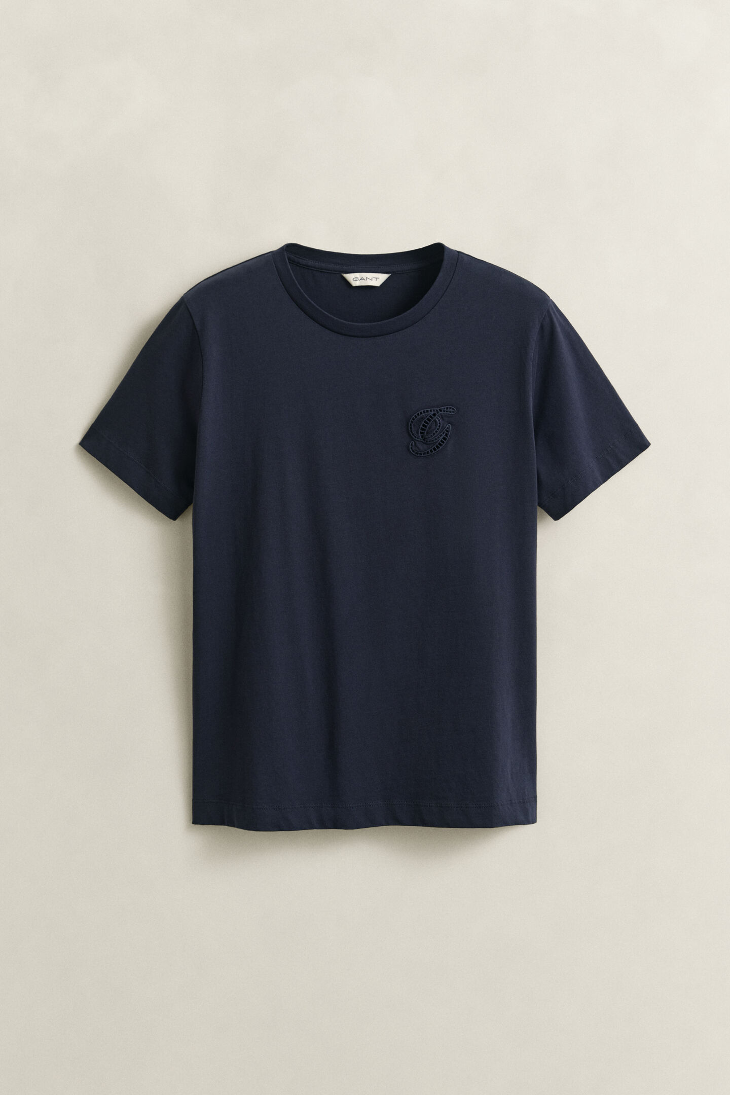 T-shirt med skrift