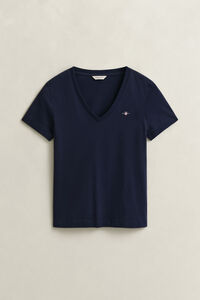 Shield T-shirt med V-hals