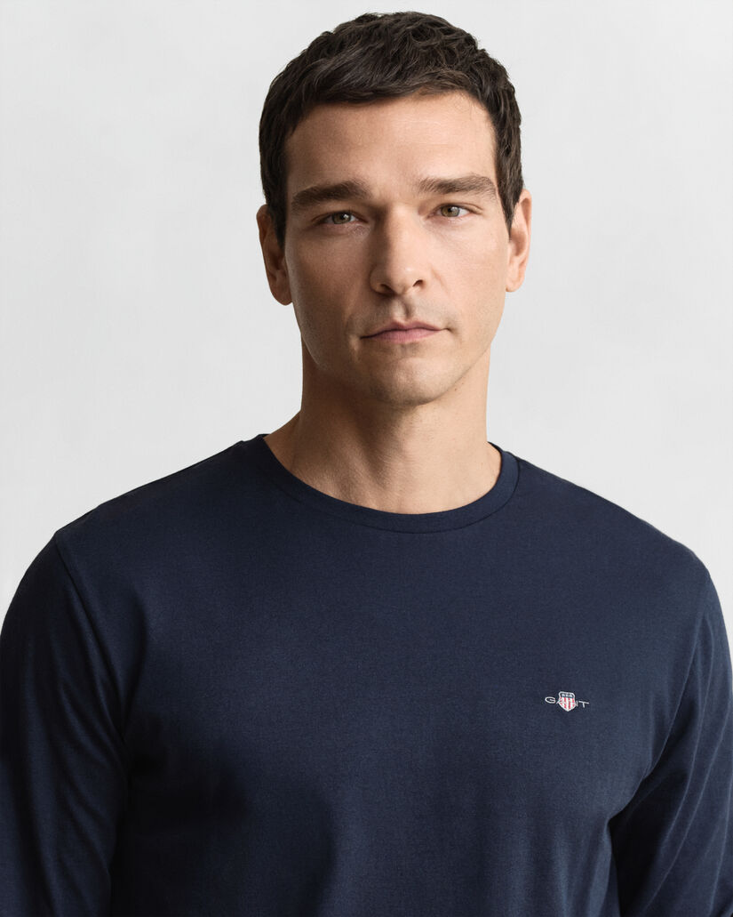 Shield T-shirt med lange &aelig;rmer