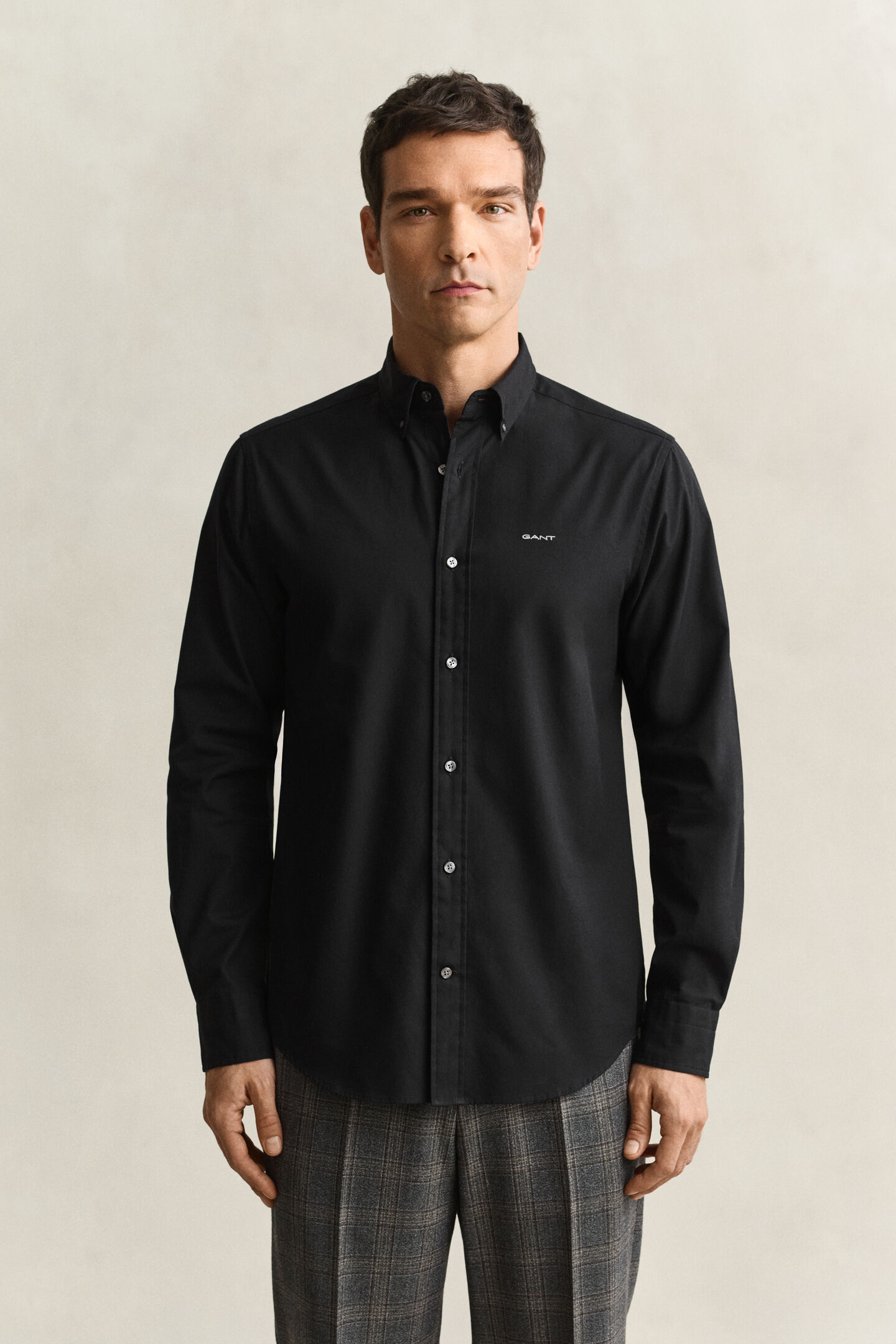 Regular fit pinpoint Oxford-skjorte